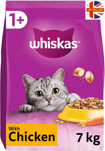 Whiskas adult dry cat food - 1+,