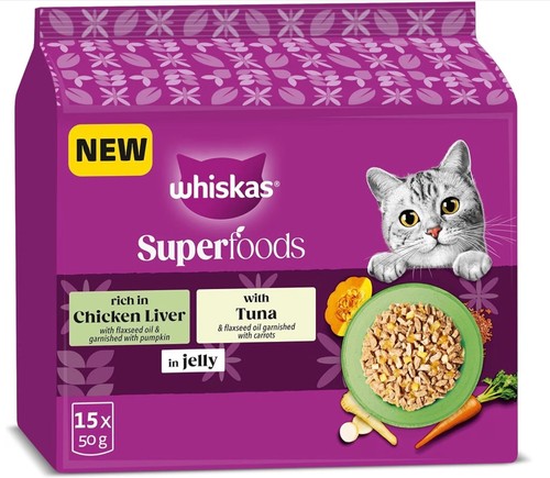 Whiskas superfoods adult wet - superfoods,