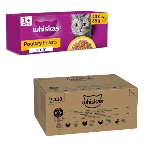 120 85g whiskas poultry - x,