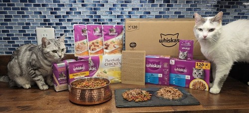 120 85g whiskas poultry - 120,