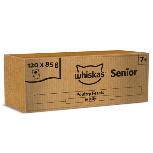 Whiskas senior wet - wet, cat