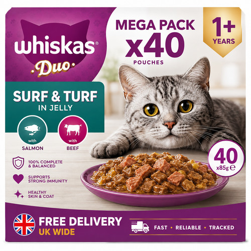 Whiskas duo surf and turf - whiskas,