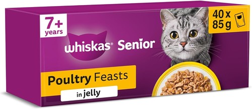 Whiskas senior wet cat - senior,