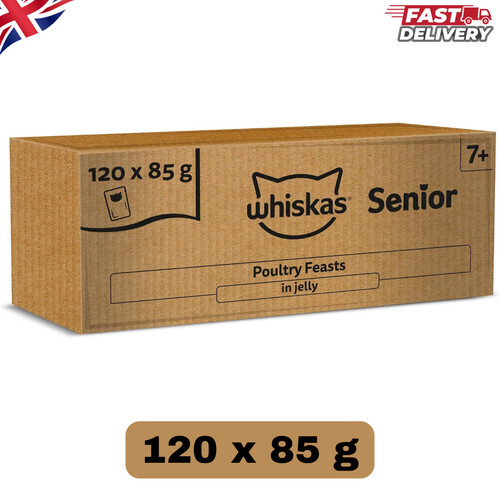 Whiskas senior wet cat food - whiskas, 7+