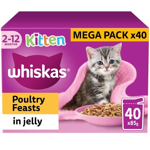 120 85g whiskas kitten - 85g,