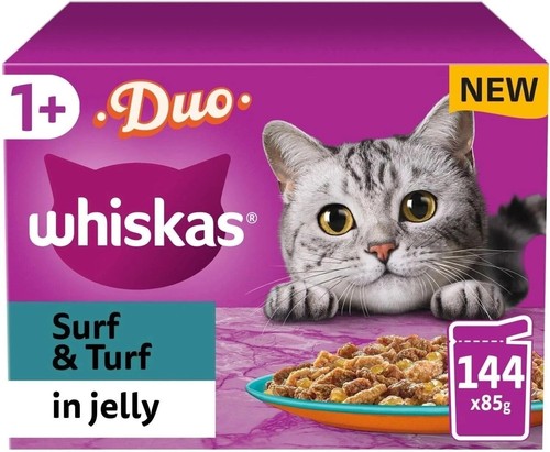 144 85g whiskas - 85g, surf