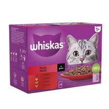 192 x 85g Whiskas 1+ Meaty