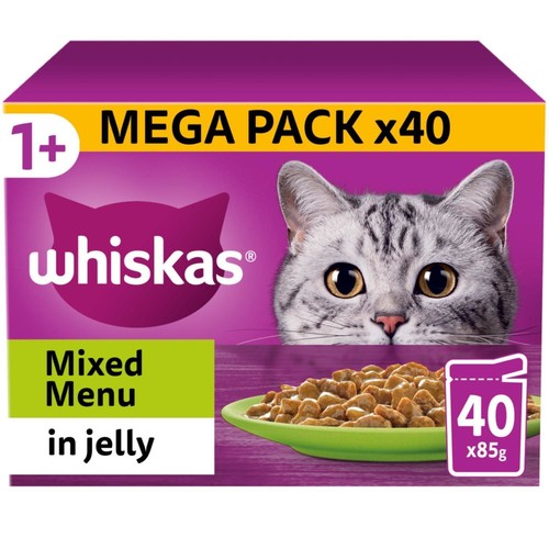 85g whiskas mixed - 1+,