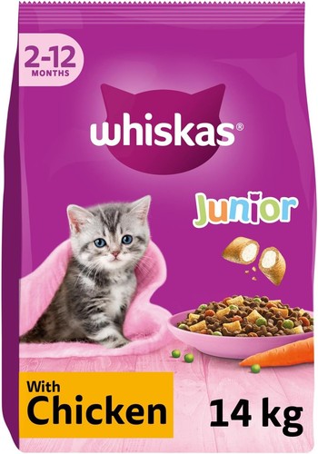 Whiskas junior kitten dry cat - whiskas,