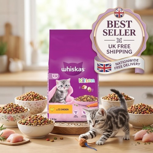 Whiskas kitten dry food - whiskas,