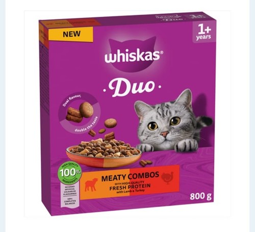 Whiskas dry cat food - food,