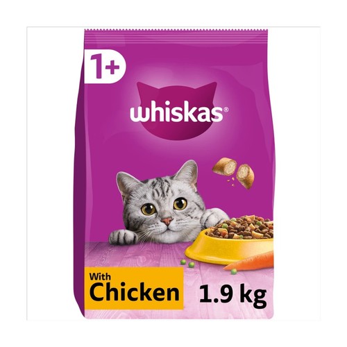 Whiskas chicken dry cat - dry,