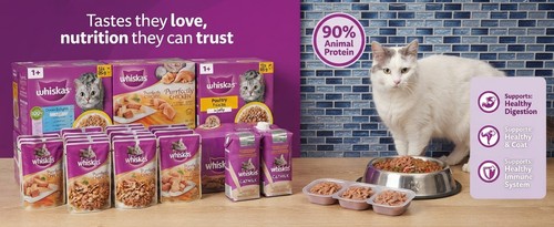 120 85g whiskas poultry - 120, 1+