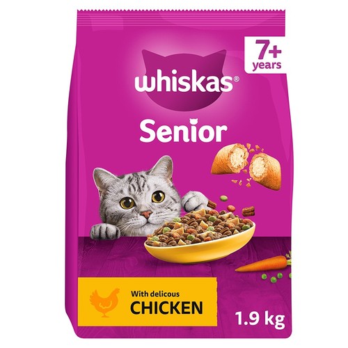 Whiskas senior complete - whiskas, dry