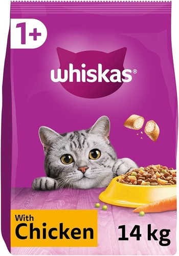 Whiskas adult dry cat food - whiskas,