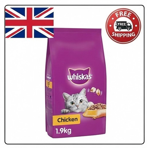 Whiskas chicken dry cat - 1+,