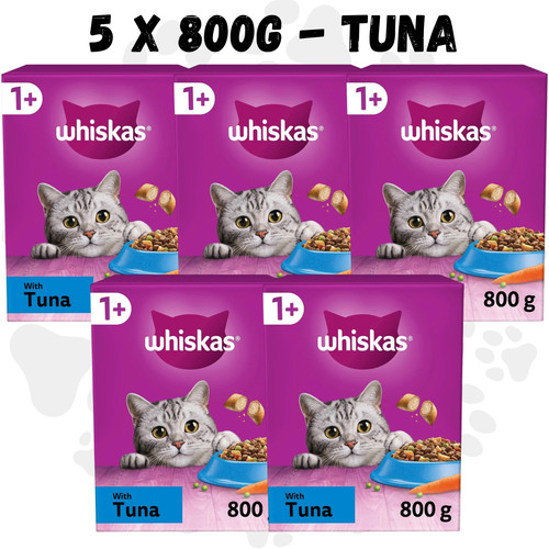 Whiskas adult dry cat - 1+,