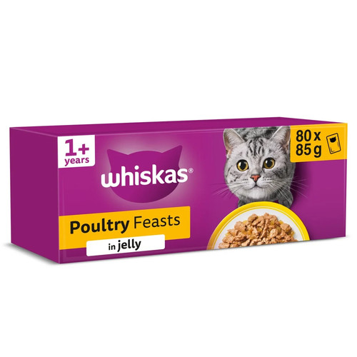 Whiskas poultry feasts - whiskas, 1+