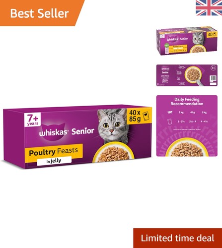 Whiskas senior wet - senior, food