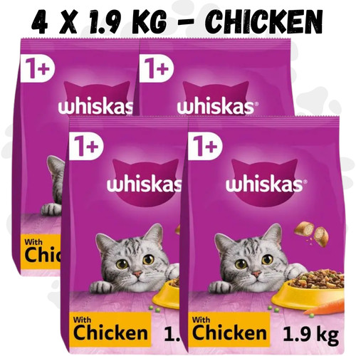 Whiskas adult dry cat - 4,