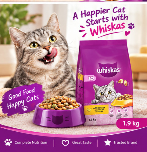 Whiskas cat food complete - cat,