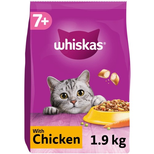 6kg whiskas senior - 7.6kg, 7+