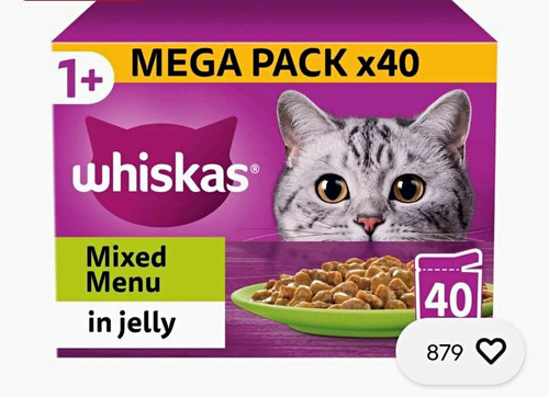 120 85g whiskas mixed - whiskas, 1+