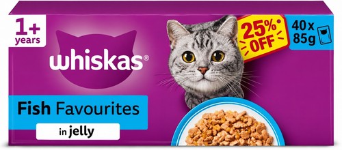 85g whiskas fish - whiskas, 1+