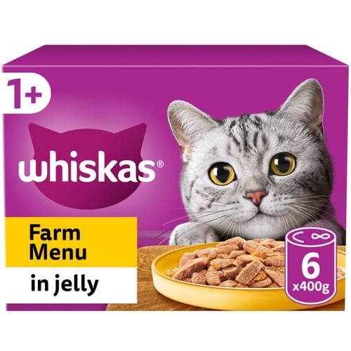 400g whiskas adult wet - x, 1+