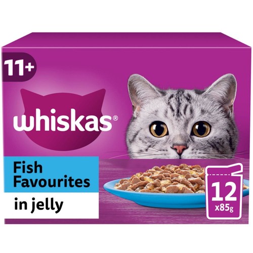 85g whiskas fish - 48, 11+