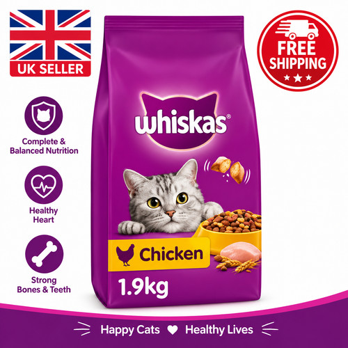 Whiskas chicken dry cat - whiskas,