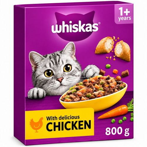 Whiskas adult dry - adult, food