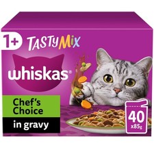 120 x 85g Whiskas 1+ Chef's