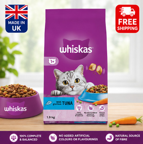 Whiskas cat food complete - 1+,