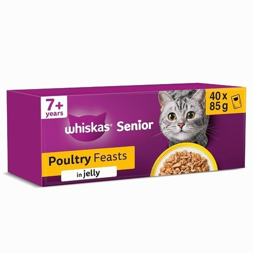 Whiskas senior wet cat - senior, 7+