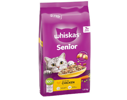 Whiskas senior chicken 4 x - 7+,
