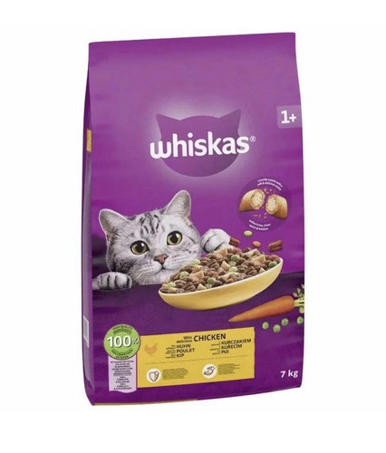Whiskas adult dry cat food - dry,