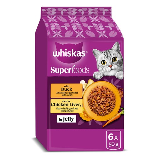 50g whiskas superfoods - 50g,