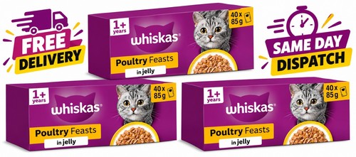 120 85g whiskas - 1+, poultry