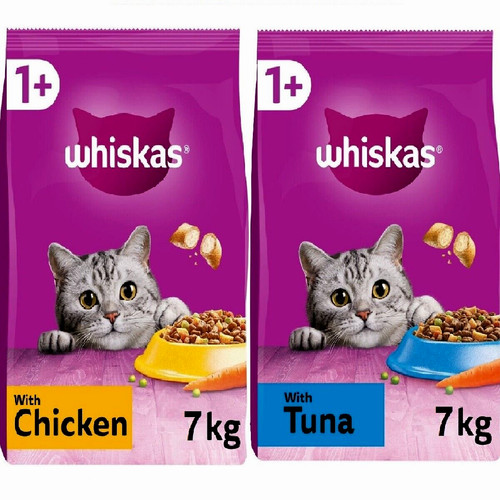 14kg whiskas adult cat - 1+,