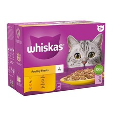 120 x 85g Whiskas 1+ Poultry