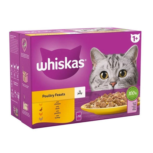 120 85g whiskas poultry - x,